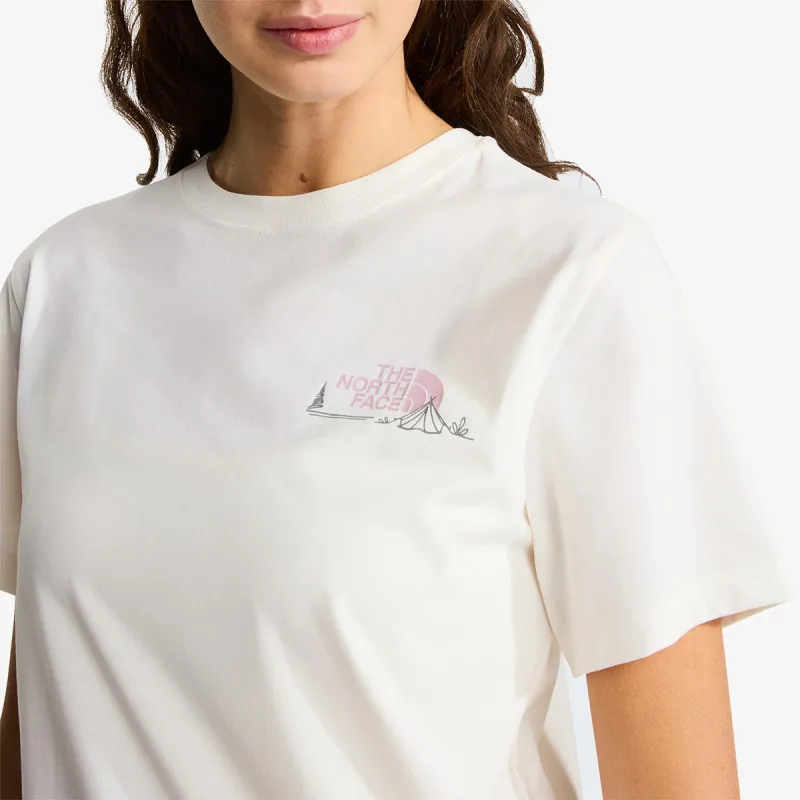 The North Face W MONTE REGULAR SHORT SLEEVE TEE-GRAPHIC 