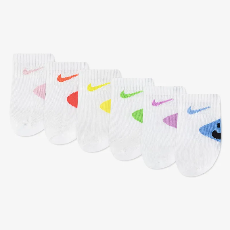 Nike NHN INFANT 6PK NIKE SMILEY ANK 