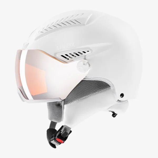 UVEX uvex hlmt 600 visor all white mat 55-57 