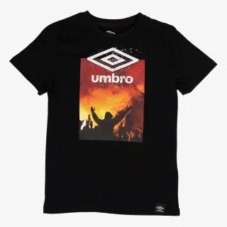 UMBRO LOGO FAN T SHIRT JNR 