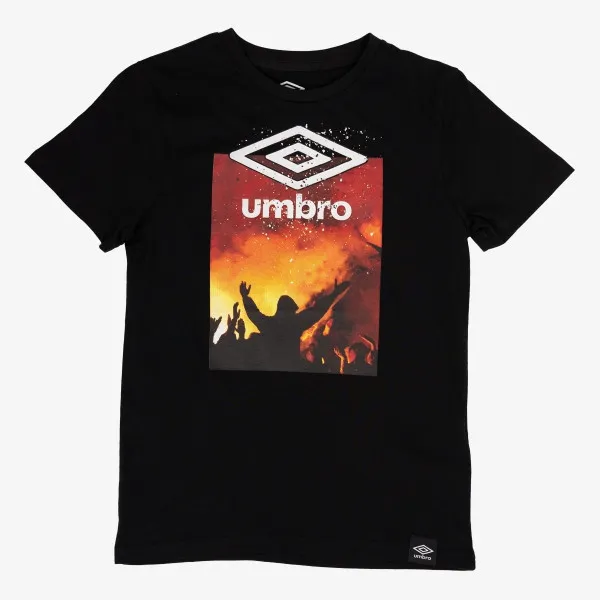 UMBRO LOGO FAN T SHIRT JNR 