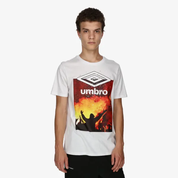 UMBRO LOGO FAN T SHIRT 