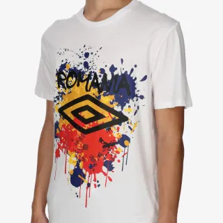 UMBRO ROMANIA FLAG T SHIRT 