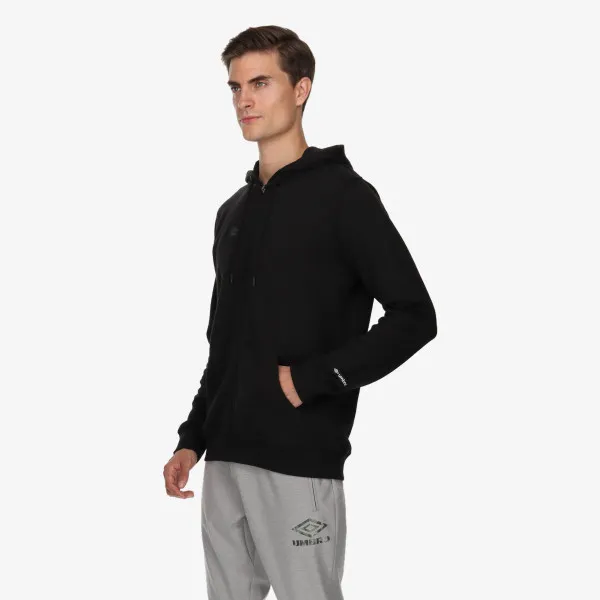 UMBRO BASIC LOGO FULL ZIP HOODIE 