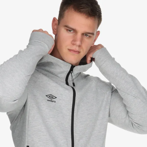 UMBRO LOGO FULL ZIP HOODIE 
