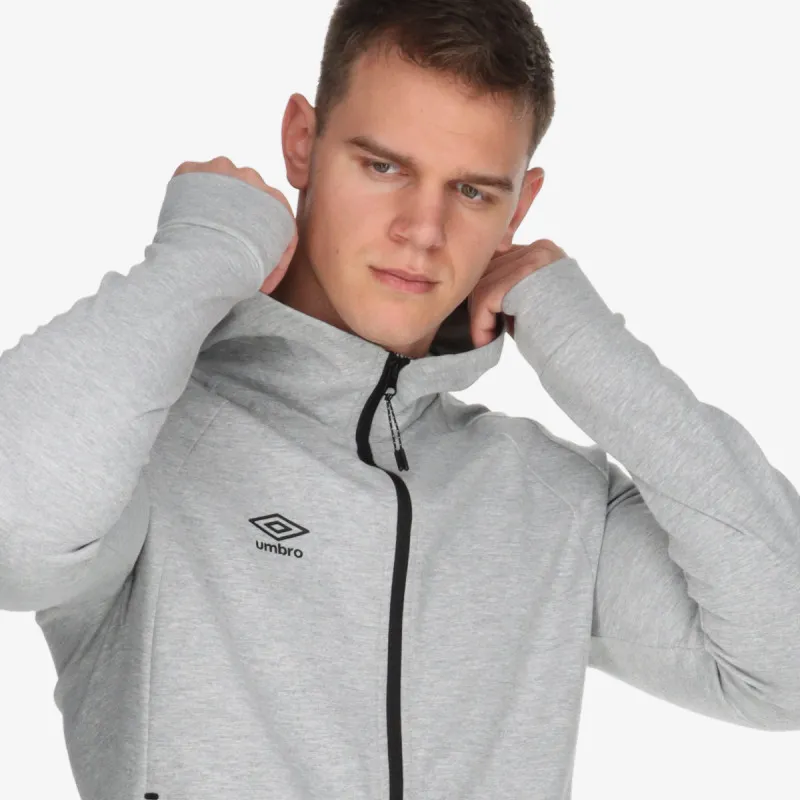 UMBRO LOGO FULL ZIP HOODIE 