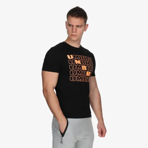 UMBRO RETRO LOGO T SHIRT 