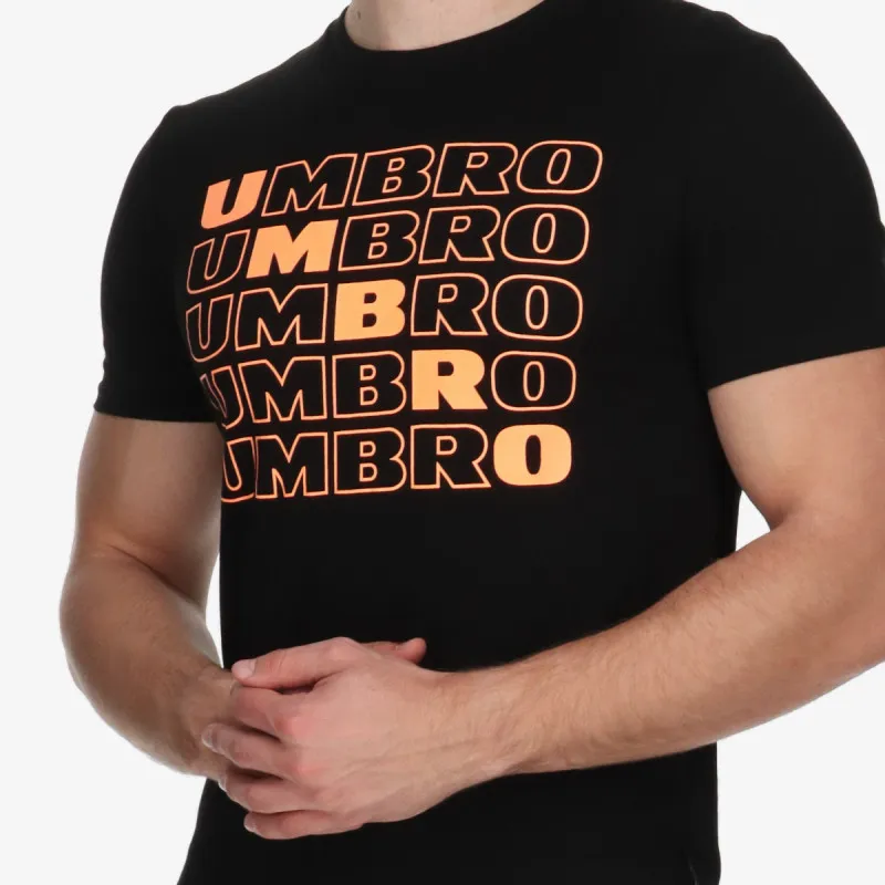 UMBRO RETRO LOGO T SHIRT 