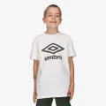 UMBRO BIG LOGO COTTON T SHIRT JNR 