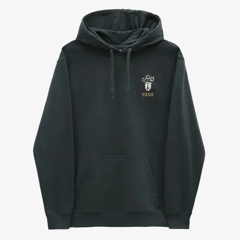 Vans PEACE HEAD HOODIE-B green gables, Medium 