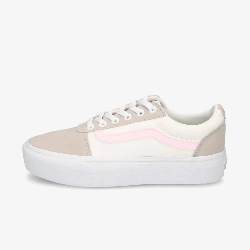 Vans WM Ward Platform COLOR BLOCK BEIGE 