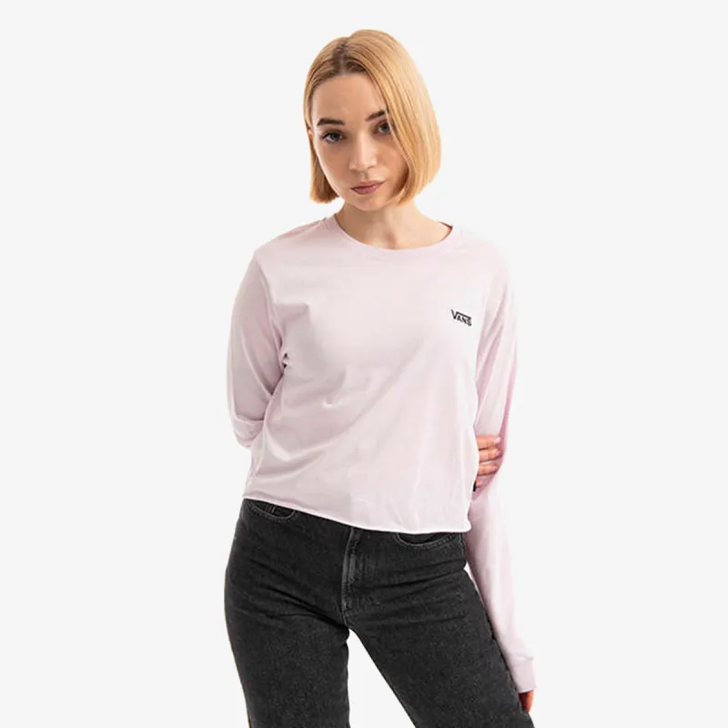 Vans WM JUNIOR V LS CROP LAVENDER FOG 