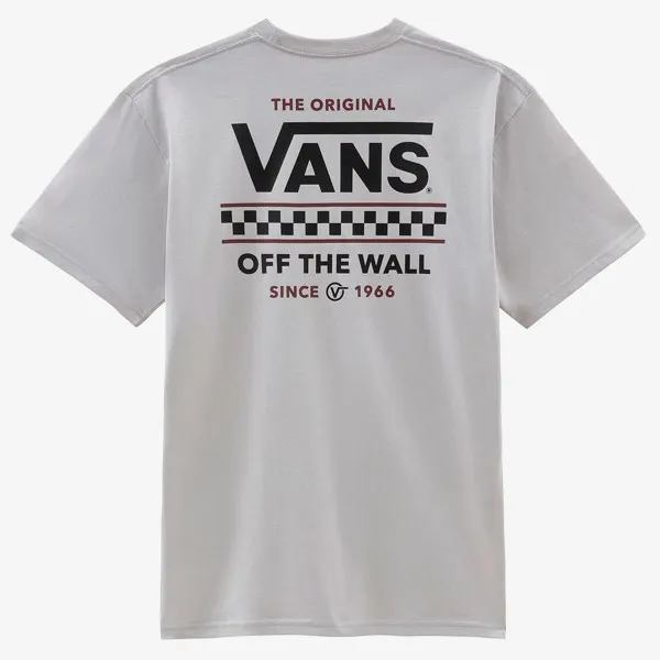 VANS STACKTON TEE-B SILVR 