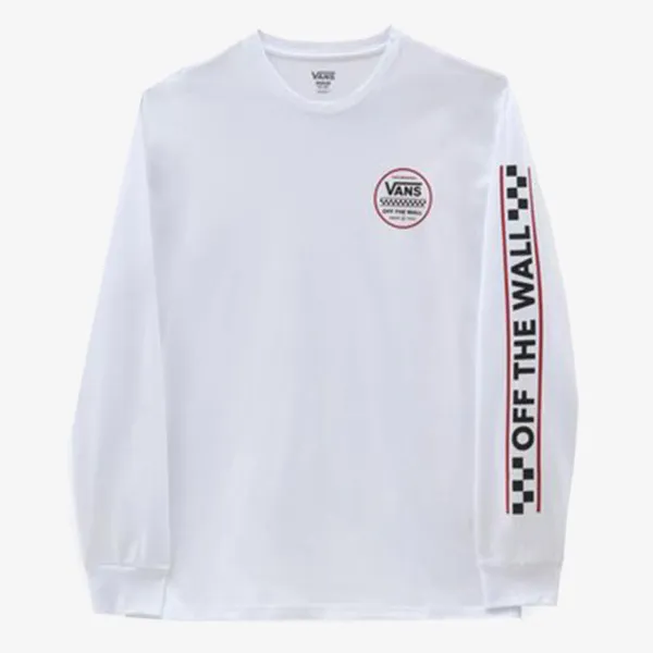 VANS STACKTON LS-B WHITE 