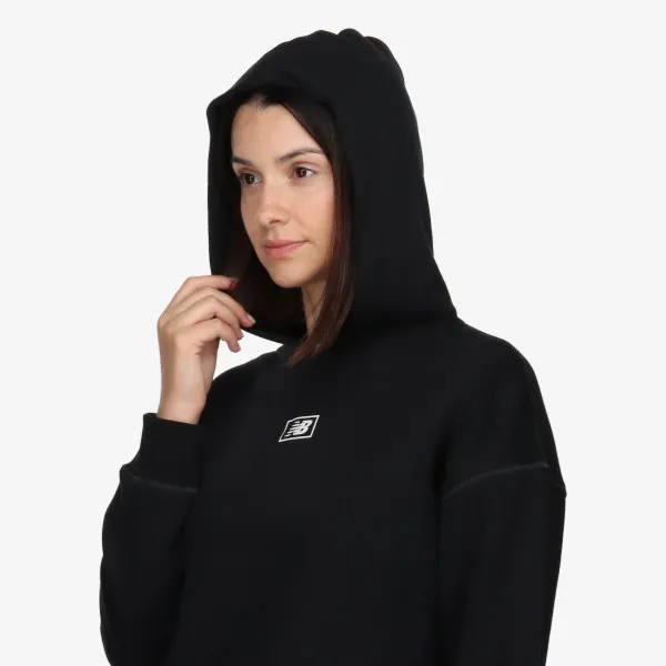 New Balance Essentials Brushed Back Fleece Hoodie 