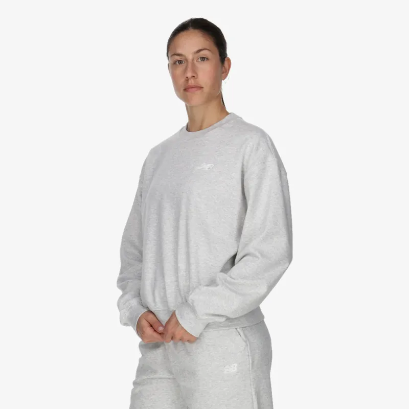 New Balance FRENCH TERRY SMALL LOGO CREW 