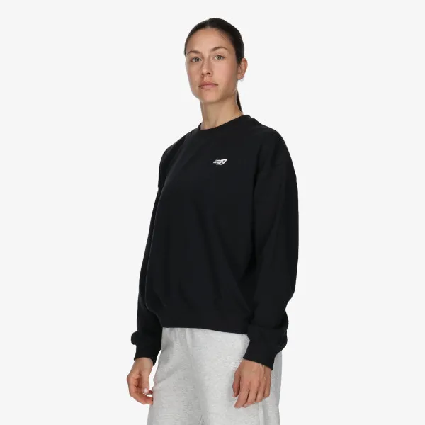 New Balance FRENCH TERRY SMALL LOGO CREW 
