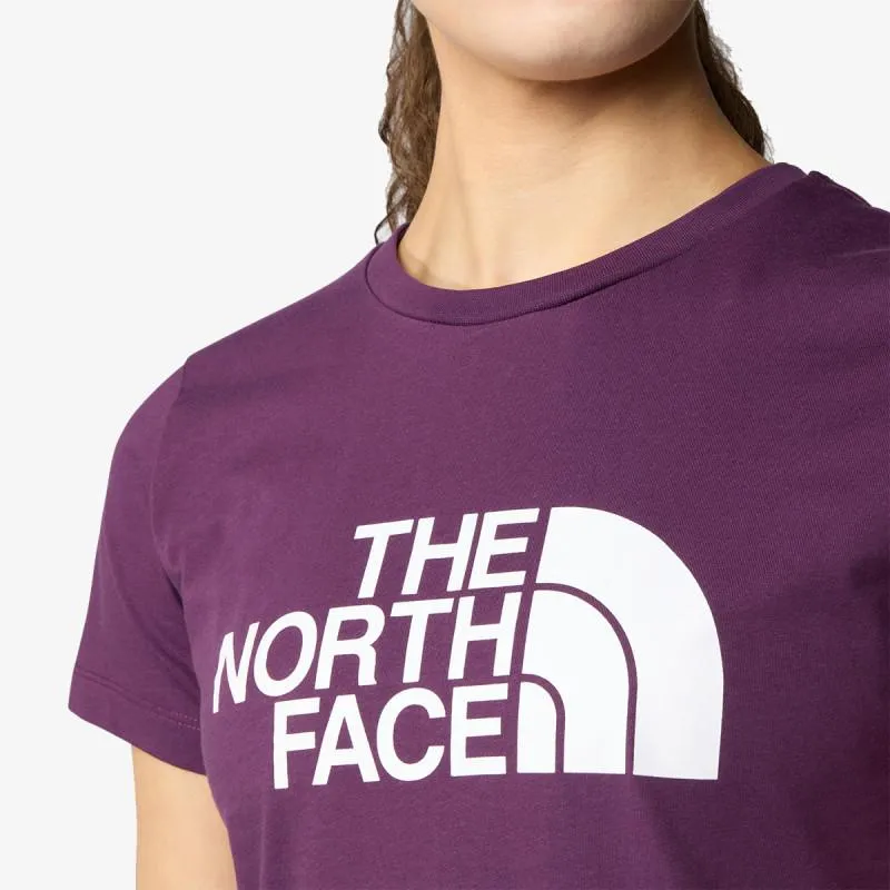 The North Face W S/S EASY TEE BLACK CURRANT PURPLE 